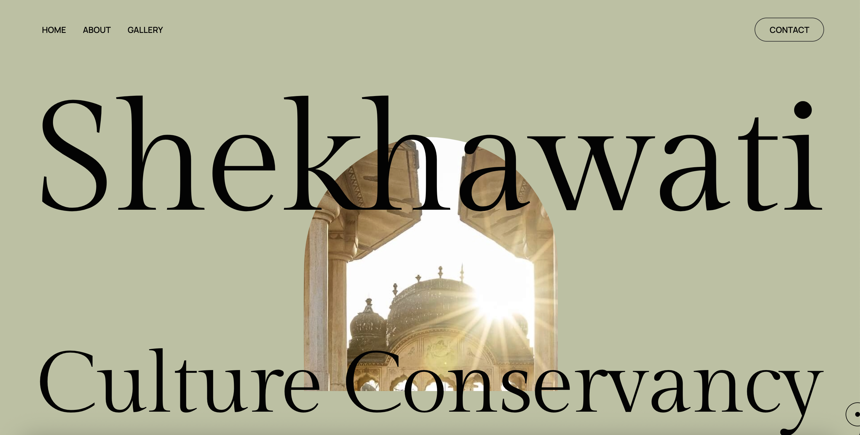 UI/UX design for a heritage and culture website